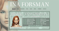 Desktop Screenshot of inaforsman.com